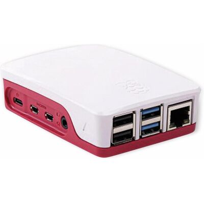 Raspberry Pi Gehäuse zu 4 Model B, Entwicklungsboard Zubehör, Mehrfarbig, Rot, Weiss Raspberry Pi Gehäuse zu 4 Model B, Entwicklungsboard Zubehör, Mehrfarbig, Rot, Weiss