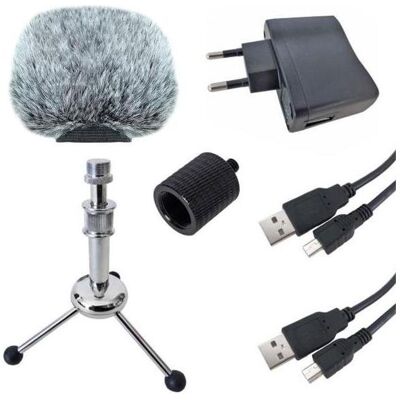 keepdrum Zubehörset für Tascam und Zoom Recorder (Kabel, Windschutz), Recording Zubehör keepdrum Zubehörset für Tascam und Zoom Recorder (Kabel, Windschutz), Recording Zubehör