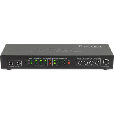 FeinTech VMS02400 HDMI Matrix Switch - 4K HDR - Audio Extractor FeinTech VMS02400 HDMI Matrix Switch - 4K HDR - Audio Extractor