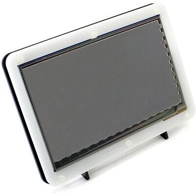 WaveShare Gehäuse für 7 Display 125130 / 125137 und Raspberry Pi, Entwicklungsboard Zubehör, Weiss, Schwarz WaveShare Gehäuse für 7 Display 125130 / 125137 und Raspberry Pi, Entwicklungsboard Zubehör, Weiss, Schwarz