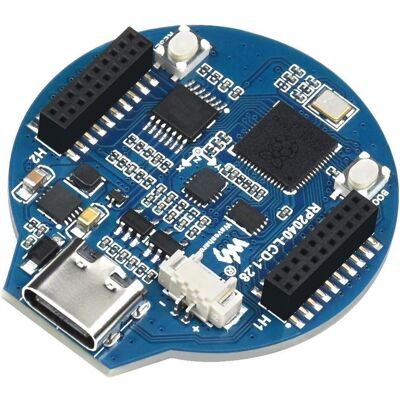 WaveShare RP2040 1.28Zoll LCD Display Rund, Entwicklungsboard + Kit WaveShare RP2040 1.28Zoll LCD Display Rund, Entwicklungsboard + Kit