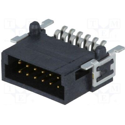Harting Steckverbinder: Platte-Leitung/Platte Buchse männlich PIN: 12, Elektronikkabel + Stecker Harting Steckverbinder: Platte-Leitung/Platte Buchse männlich PIN: 12, Elektronikkabel + Stecker