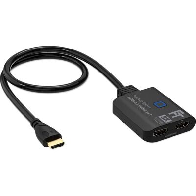 FeinTech SW211 HDMI 2.1 8K Bi-Directional Switch 2 In 1 Out Splitter 1 In 2 Out Pigtail, Switch Box FeinTech SW211 HDMI 2.1 8K Bi-Directional Switch 2 In 1 Out Splitter 1 In 2 Out Pigtail, Switch Box