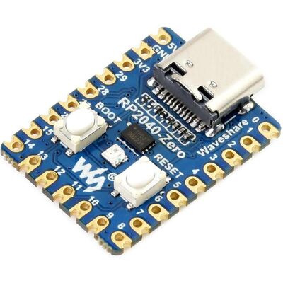 WaveShare RP2040-Zero Raspberry Pi Pico basierter MCU, Entwicklungsboard + Kit WaveShare RP2040-Zero Raspberry Pi Pico basierter MCU, Entwicklungsboard + Kit