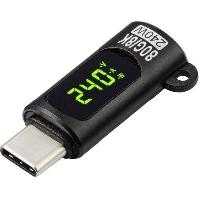 Renkforce USB-C Adapter (1x USB-C Stecker - 1x USB-C Buchse (Power Delivery)) (USB Typ-C), Data + Video Adapter, Grau Renkforce USB-C Adapter (1x USB-C Stecker - 1x USB-C Buchse (Power Delivery)) (USB Typ-C), Data + Video Adapter, Grau