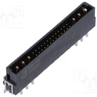 Harting Steckverbinder: Platte-Platte Buchse männlich PIN: 32(6+26), Elektronikkabel + Stecker Harting Steckverbinder: Platte-Platte Buchse männlich PIN: 32(6+26), Elektronikkabel + Stecker
