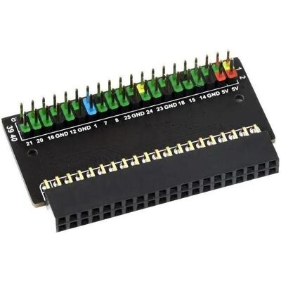 WaveShare Raspberry Pi 400 GPIO Header Adapter, Entwicklungsboard Zubehör, Mehrfarbig WaveShare Raspberry Pi 400 GPIO Header Adapter, Entwicklungsboard Zubehör, Mehrfarbig