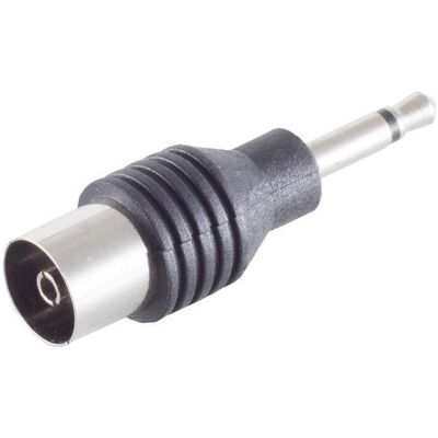 Shiverpeaks S/CONN maximum connectivity Adapter, Klinkenstecker Mono 3,5mm auf Koaxkupplung (Winkeladapter), Audio Adapter Shiverpeaks S/CONN maximum connectivity Adapter, Klinkenstecker Mono 3,5mm auf Koaxkupplung (Winkeladapter), Audio Adapter