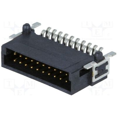 Harting Steckverbinder: Platte-Leitung/Platte Buchse männlich PIN: 20, Elektronikkabel + Stecker Harting Steckverbinder: Platte-Leitung/Platte Buchse männlich PIN: 20, Elektronikkabel + Stecker