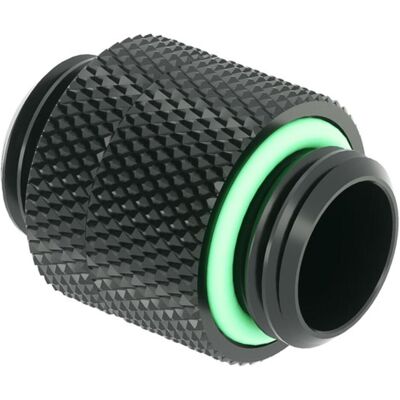 Barrow Adapter gerade G1/4 Zoll AG auf G1/4 Zoll AG, 14mm, drehbar - schwarz, Wasserkühlung Anschluss, Schwarz Barrow Adapter gerade G1/4 Zoll AG auf G1/4 Zoll AG, 14mm, drehbar - schwarz, Wasserkühlung Anschluss, Schwarz