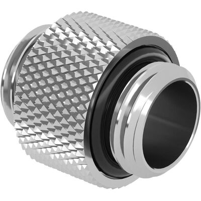Barrow Adapter gerade G1/4 Zoll AG auf G1/4 Zoll AG - 10mm, weiss-silber, Wasserkühlung Anschluss, Silber Barrow Adapter gerade G1/4 Zoll AG auf G1/4 Zoll AG - 10mm, weiss-silber, Wasserkühlung Anschluss, Silber