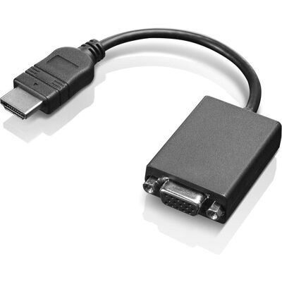 Lenovo HDMI-zu-VGA-Adapter - 1920x1080, Plug & Play Lenovo HDMI-zu-VGA-Adapter - 1920x1080, Plug & Play