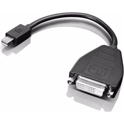 Lenovo 03X6574 (Mini DP, DVI), Video Adapter, Schwarz Lenovo 03X6574 (Mini DP, DVI), Video Adapter, Schwarz