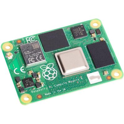 Raspberry Pi Compute module 4 / 4GB (WiFi = no)-(Stockage eMMC: Lite 0GB), Entwicklungsboard + Kit Raspberry Pi Compute module 4 / 4GB (WiFi = no)-(Stockage eMMC: Lite 0GB), Entwicklungsboard + Kit