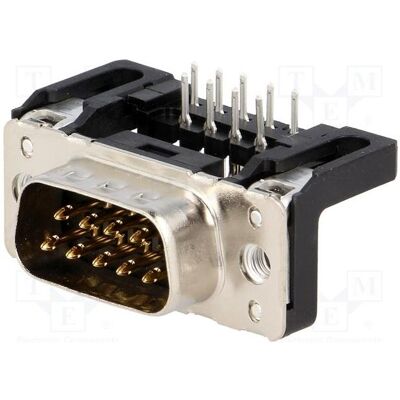 Harting Steckverbinder: D-Sub PIN: 9 Buchse männlich auf PCB THT M3, Elektronikkabel + Stecker Harting Steckverbinder: D-Sub PIN: 9 Buchse männlich auf PCB THT M3, Elektronikkabel + Stecker