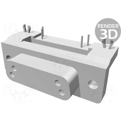 Harting Steckverbinder: D-Sub PIN: 15 Buchse weiblich auf PCB THT M3, Elektronikkabel + Stecker Harting Steckverbinder: D-Sub PIN: 15 Buchse weiblich auf PCB THT M3, Elektronikkabel + Stecker
