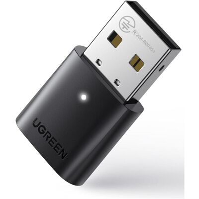 Ugreen CM390 (Sender & Empfänger), Bluetooth Adapter, Schwarz Ugreen CM390 (Sender & Empfänger), Bluetooth Adapter, Schwarz