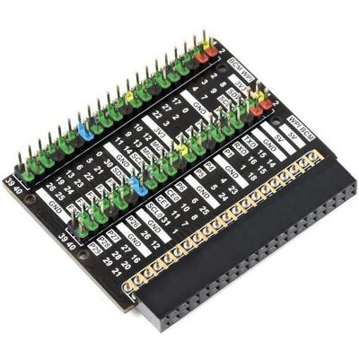 WaveShare Dual GPIO expansion card for Raspberry Pi 400 (Elektronikkit), Elektronikmodul WaveShare Dual GPIO expansion card for Raspberry Pi 400 (Elektronikkit), Elektronikmodul