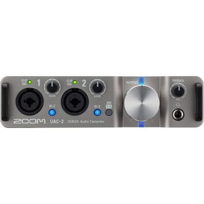 Zoom Uac-2 (USB), Audio Interface, Schwarz, Silber Zoom Uac-2 (USB), Audio Interface, Schwarz, Silber