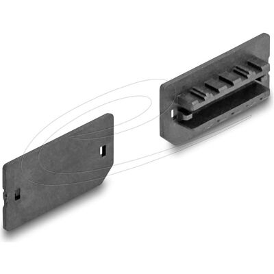 DeLock Staubschutz fïr USB Typ-E Key A oder Key B Buchse 10 Stïck schwarz, Notebook Security, Schwarz DeLock Staubschutz fïr USB Typ-E Key A oder Key B Buchse 10 Stïck schwarz, Notebook Security, Schwarz