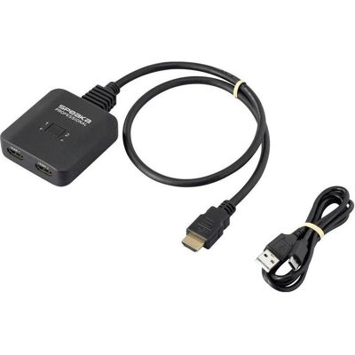 SpeaKa Professional SP-HDMIBS-100 2+1 Port HDMI-Switch bidirektional verwendbar, Switch Box SpeaKa Professional SP-HDMIBS-100 2+1 Port HDMI-Switch bidirektional verwendbar, Switch Box