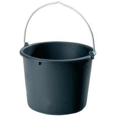 Jopa - Baueimer Polyethylen Regenerat - Schwarz - 10 L - Eimer Jopa - Baueimer Polyethylen Regenerat - Schwarz - 10 L - Eimer