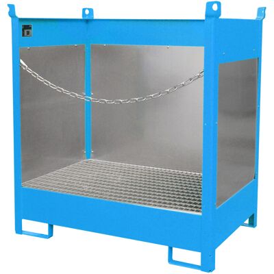 Bauer Südlohn Fass-Stapelpalette FSP-2 G, lackiert, Lichtblau (4442-01-0000-5012) Bauer Südlohn Fass-Stapelpalette FSP-2 G, lackiert, Lichtblau (4442-01-0000-5012)