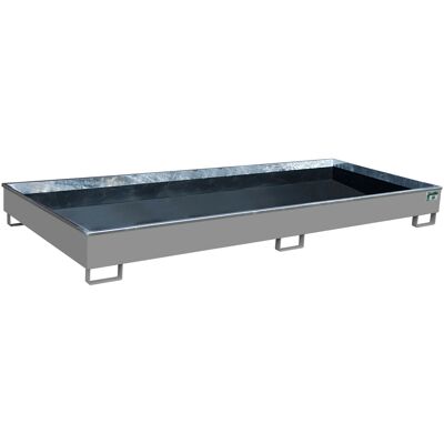 Bauer Regalwanne RW 3300-2 PE - Stahl, Mausgrau - Regalequipment Bauer Regalwanne RW 3300-2 PE - Stahl, Mausgrau - Regalequipment