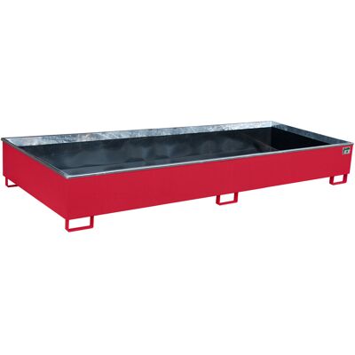 Bauer Südlohn Regalwanne mit PE-Einsatz RW 3300-3 PE, lackiert, Feuerrot (4518-80-0000-3000) Bauer Südlohn Regalwanne mit PE-Einsatz RW 3300-3 PE, lackiert, Feuerrot (4518-80-0000-3000)