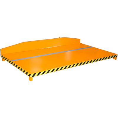 Eurokraft pro RGP Restmaterialpalette - Palette für Restgitter, 1540 x 2500 x 375 mm, gelb-orange RAL 2000 Eurokraft pro RGP Restmaterialpalette - Palette für Restgitter, 1540 x 2500 x 375 mm, gelb-orange RAL 2000