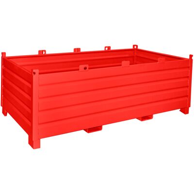 Eurokraft pro 610966 Stahlsammelbehälter - Stapelbar 2m³ Eurokraft pro 610966 Stahlsammelbehälter - Stapelbar 2m³