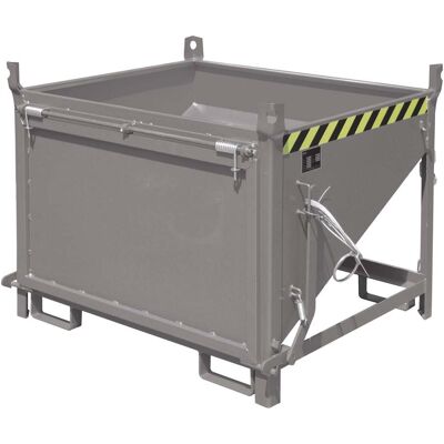 Eurokraft pro Silotank - Frontdeckel - 0,5m³ - Stahl Eurokraft pro Silotank - Frontdeckel - 0,5m³ - Stahl