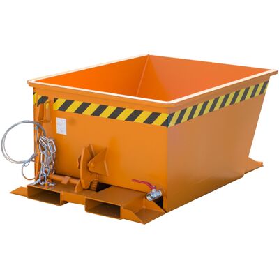 Eurokraft pro 0,3 m³ Orange Stahlballenkipper - Bale Tipper Container Eurokraft pro 0,3 m³ Orange Stahlballenkipper - Bale Tipper Container