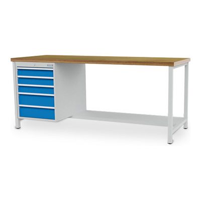 Bedrunka+Hirth Kastenwerkbank R 18-24 Tiefe 750 mm 5 Schubladen (03.19.19V9) Bedrunka+Hirth Kastenwerkbank R 18-24 Tiefe 750 mm 5 Schubladen (03.19.19V9)