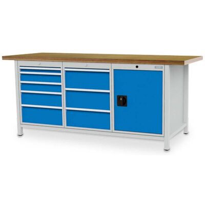 Bedrunka+Hirth Kastenwerkbank Serie 2000/500 mit 8 Schubladen BxTxH 2000x750x859 mm (03.19.36VA) Bedrunka+Hirth Kastenwerkbank Serie 2000/500 mit 8 Schubladen BxTxH 2000x750x859 mm (03.19.36VA)