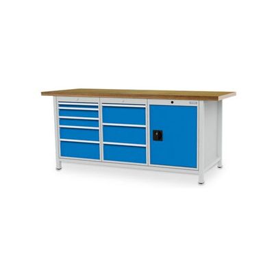 Bedrunka+Hirth Kastenwerkbank Serie 2000/500 mit 8 Schubladen BxTxH 2000x750x959 mm (03.19.36V9A) Bedrunka+Hirth Kastenwerkbank Serie 2000/500 mit 8 Schubladen BxTxH 2000x750x959 mm (03.19.36V9A)