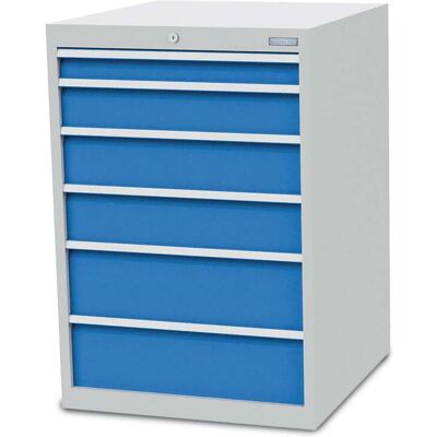 Bedrunka+Hirth T736 R 24-24 Schubladenschrank mit sechs Schubladen in verschiedenen Höhen und Zentralverriegelung (700/1122V10A) Bedrunka+Hirth T736 R 24-24 Schubladenschrank mit sechs Schubladen in verschiedenen Höhen und Zentralverriegelung (700/1122V10A)