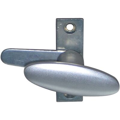 GSG Fenstergriff Nr.2000 / 3 - Oval, 65mm, Silber GSG Fenstergriff Nr.2000 / 3 - Oval, 65mm, Silber