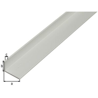 ALBERTS - Winkelprofil - Aluminium - silber - Angle profile ALBERTS - Winkelprofil - Aluminium - silber - Angle profile