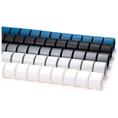 HellermannTyton Kabelschutz HWPP-25MM-PP-GY-Q1 - 25 Meter, Grau HellermannTyton Kabelschutz HWPP-25MM-PP-GY-Q1 - 25 Meter, Grau