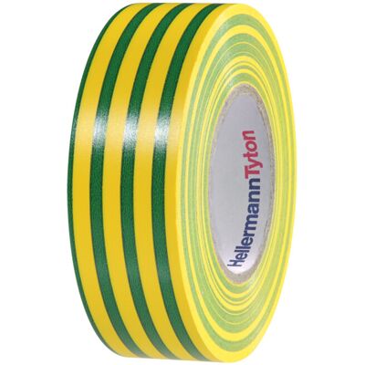 HellermannTyton PVC Isolierband 15-19x20 grün/gelb HTAPEFLEX1519x20GNYE (710-00157) HellermannTyton PVC Isolierband 15-19x20 grün/gelb HTAPEFLEX1519x20GNYE (710-00157)