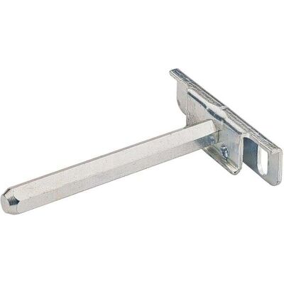 Hettich MB-Regalbodenträger mit Tragbolzen SW 10 mm Titan 47661,L 100mm STA verzinkt (047661) Hettich MB-Regalbodenträger mit Tragbolzen SW 10 mm Titan 47661,L 100mm STA verzinkt (047661)