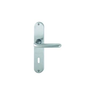 Hoppe Cardiff E1850Z/302 VA F69 OB Langschildgarnitur 72mm DIN L/R aus Edelstahl matt gebürstet mit Drücker/Rosette/Schild/Schließzylinder für Haustüren, 2423656) Hoppe Cardiff E1850Z/302 VA F69 OB Langschildgarnitur 72mm DIN L/R aus Edelstahl matt gebürstet mit Drücker/Rosette/Schild/Schließzylinder für Haustüren, 2423656)