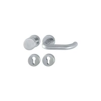 Hoppe Edelstahl-Rosetten-Wechsel-Garnitur für Türen 37-42mm Hoppe Edelstahl-Rosetten-Wechsel-Garnitur für Türen 37-42mm