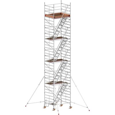 Hymer Treppen-Fahrgerüst mit Ausleger 1,90x1,50m, Reichhöhe 10,4 m (857610) Hymer Treppen-Fahrgerüst mit Ausleger 1,90x1,50m, Reichhöhe 10,4 m (857610)