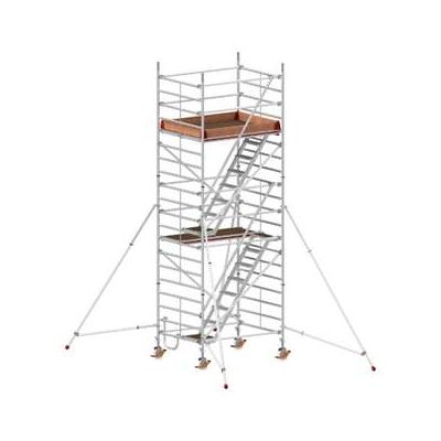 Hymer Treppen-Fahrgerüst mit Ausleger 1,90x1,50m, Reichhöhe 6,4 m (857606) Hymer Treppen-Fahrgerüst mit Ausleger 1,90x1,50m, Reichhöhe 6,4 m (857606)