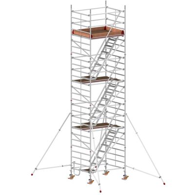 Hymer Treppen-Fahrgerüst mit Ausleger 1,90x1,50m, Reichhöhe 8,4 m (857608) Hymer Treppen-Fahrgerüst mit Ausleger 1,90x1,50m, Reichhöhe 8,4 m (857608)