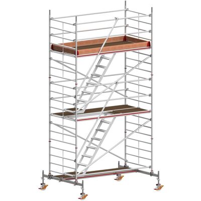 Hymer Treppen-Fahrgerüst mit Fahrtraversen 2,95x1,50m, Reichhöhe 6,6 m (827306) Hymer Treppen-Fahrgerüst mit Fahrtraversen 2,95x1,50m, Reichhöhe 6,6 m (827306)
