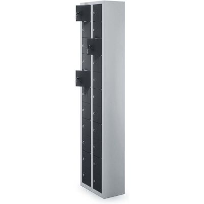 Kappes Wertfachschrank ErgoPlus 22 Fächer 1950 x 485 x 250 mm RAL 7035/7016 (8501.00.0324) Kappes Wertfachschrank ErgoPlus 22 Fächer 1950 x 485 x 250 mm RAL 7035/7016 (8501.00.0324)