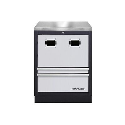Kraftwerk Schrank für Kabelaufroller+rostf. Platte (3964-28-98) Kraftwerk Schrank für Kabelaufroller+rostf. Platte (3964-28-98)